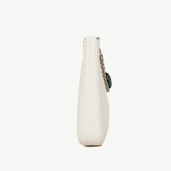 Bvlgari White Serpenti Bag - Picture 3 of 14